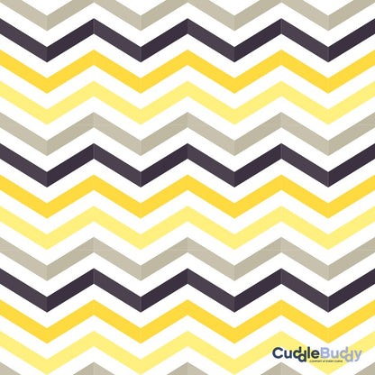 Cuddle Buddy Body Pillow Coastal Chevrons - Golden Sands