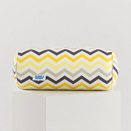 Cuddle Buddy Comfort Pillow Coastal Chevrons - Golden Sands