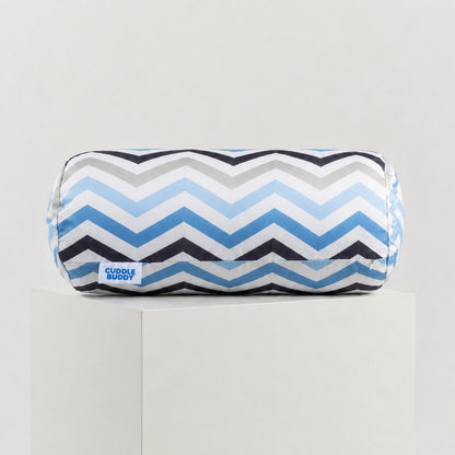 Cuddle Buddy Comfort Pillow Coastal Chevrons - Ocean Breeze
